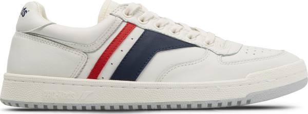 schoenen Keds skyhawk leer wit blauw rood uniseks 86BZ255