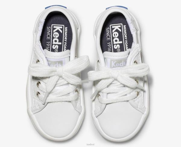 schoenen Keds kickstart jr. leren sneaker zacht groot kind 86BZ228