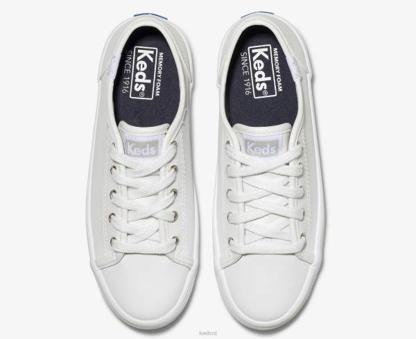 schoenen Keds kickstart-sneaker wit groot kind 86BZ227