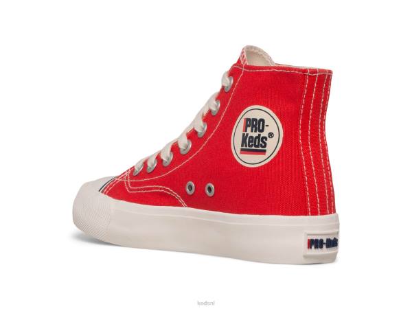 schoenen Keds koninklijke hoge sneaker rood groot kind 86BZ265