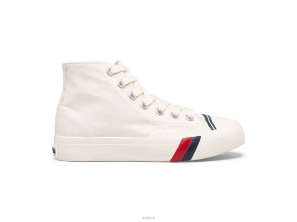 schoenen Keds koninklijke hoge sneaker wit groot kind 86BZ266