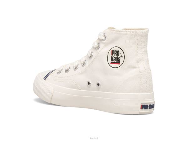 schoenen Keds koninklijke hoge sneaker wit groot kind 86BZ266