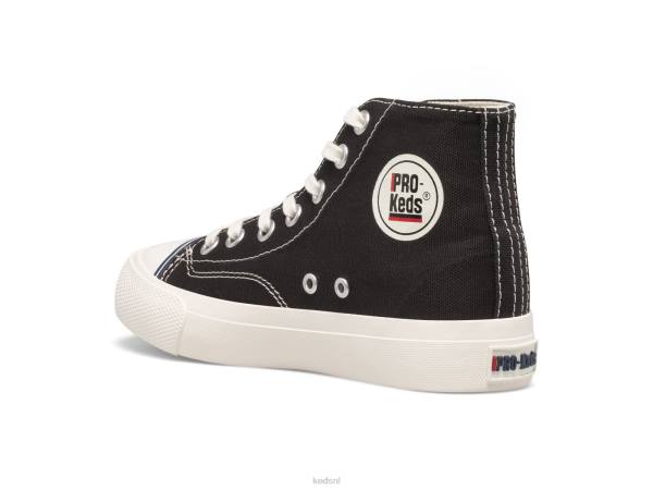 schoenen Keds koninklijke hoge sneaker zwart groot kind 86BZ264