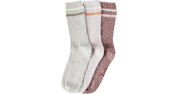 accessoires Keds 3 pk crew bootsokken mauve asst vrouwen 86BZ223