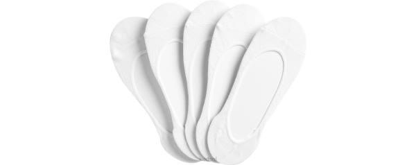 accessoires Keds 5 pk extra laag uitgesneden voeringsokken wit vrouwen 86BZ220