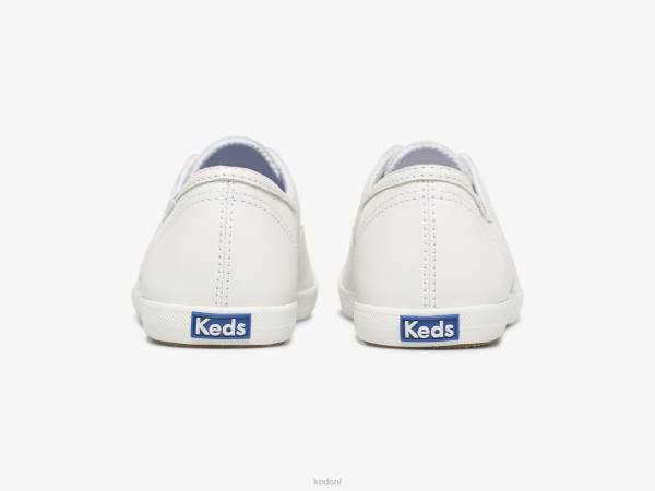 schoenen Keds chillax leren instapsneaker wit vrouwen 86BZ37