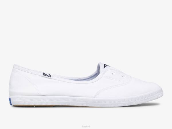 schoenen Keds chillax mini twill instapsneaker wit vrouwen 86BZ4