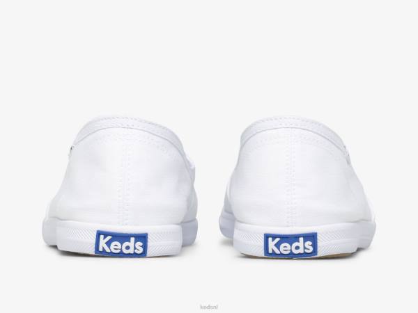 schoenen Keds chillax mini twill instapsneaker wit vrouwen 86BZ4