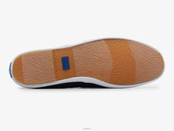 schoenen Keds chillax mini twill instapsneaker zwart vrouwen 86BZ36