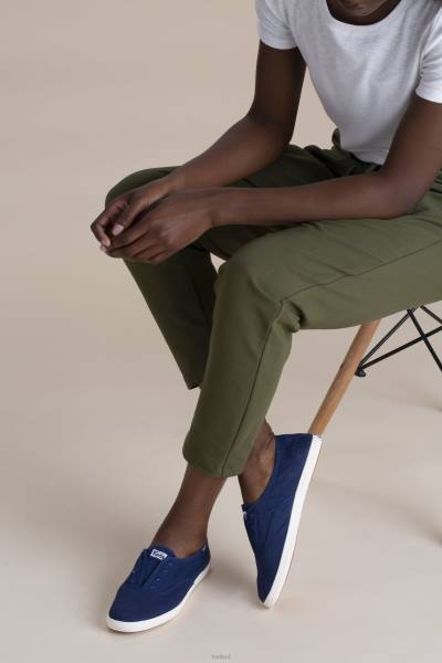 schoenen Keds chillax wasbare instapsneaker blauw vrouwen 86BZ43