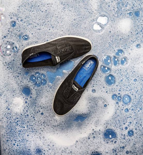 schoenen Keds chillax wasbare instapsneaker houtskool vrouwen 86BZ42