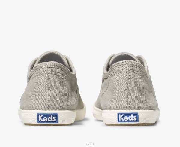 schoenen Keds chillax wasbare instapsneaker motregen grijs vrouwen 86BZ41