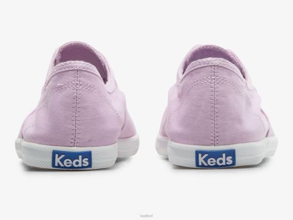 schoenen Keds chillax wasbare twill instapsneaker lila vrouwen 86BZ61