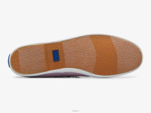 schoenen Keds chillax wasbare twill instapsneaker lila vrouwen 86BZ61