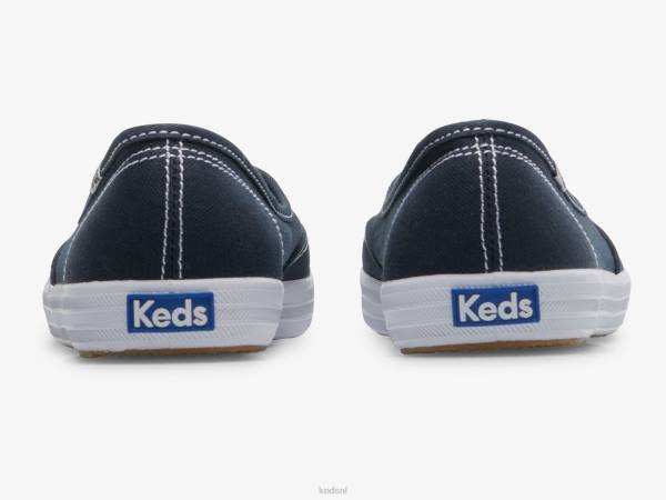 schoenen Keds de mini canvas slip-on sneaker marine vrouwen 86BZ7