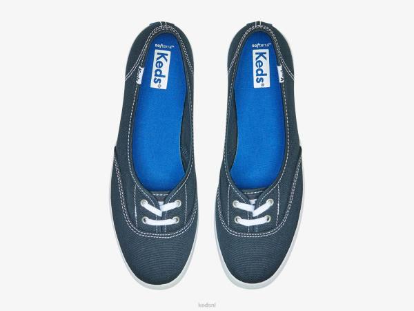 schoenen Keds de mini canvas slip-on sneaker marine vrouwen 86BZ7