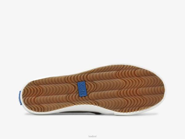 schoenen Keds dubbeldekker geperforeerde suède instapsneaker grijs vrouwen 86BZ44