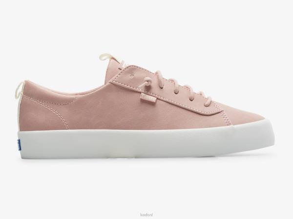 schoenen Keds kickback kunstleren instapsneaker mauve vrouwen 86BZ212