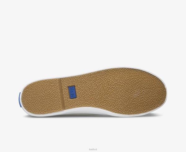 schoenen Keds kickstart muilezel leer wit vrouwen 86BZ71