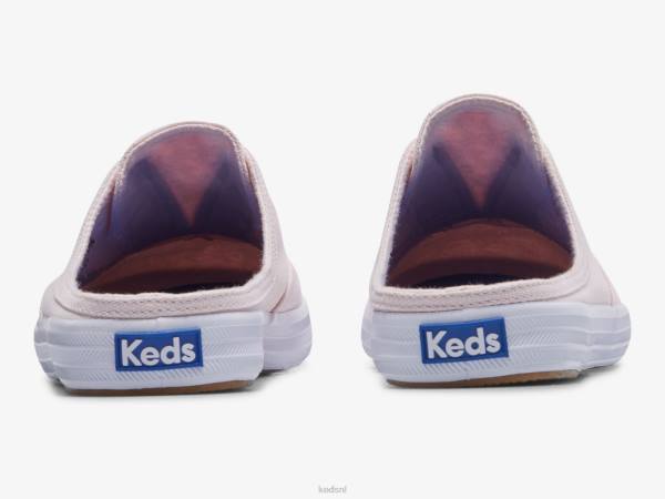 schoenen Keds moxie muilezel gewassen keperstof instapsneaker lichtroze vrouwen 86BZ53