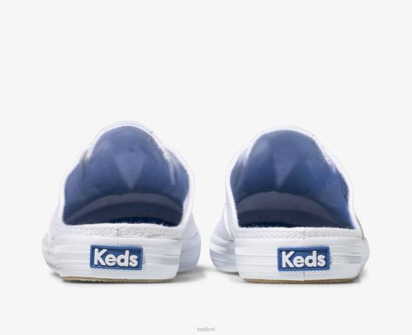 schoenen Keds moxie muilezel wit vrouwen 86BZ10