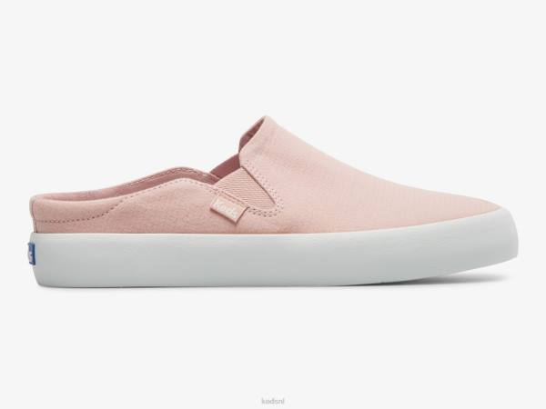 schoenen Keds terugslag muilezel crêpe slip op sneaker mauve vrouwen 86BZ50