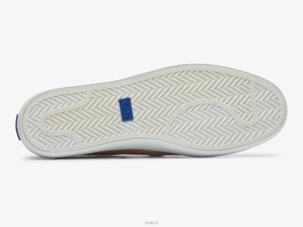 schoenen Keds terugslag muilezel crêpe slip op sneaker mauve vrouwen 86BZ50