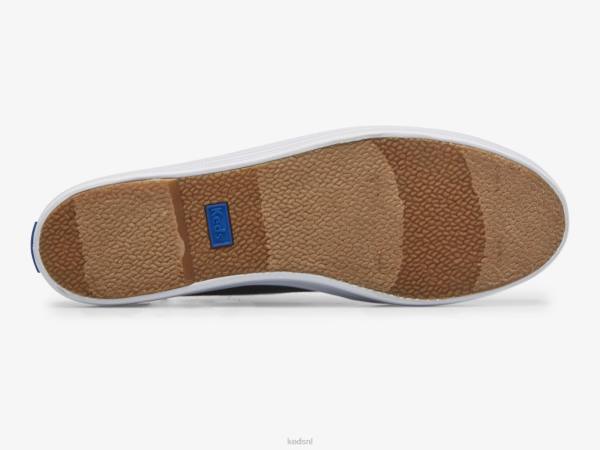 schoenen Keds triple kick mule canvas instapsneaker marine vrouwen 86BZ49