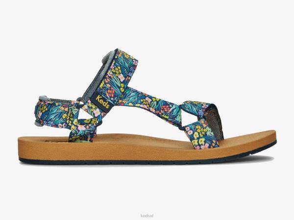 schoenen Keds x Rifle Paper Co. trio sandaal marine vrouwen 86BZ55