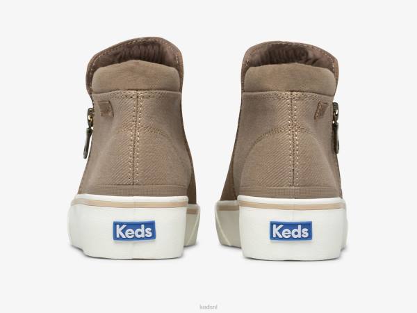 schoenen Keds cooper laars met rits bruin vrouwen 86BZ73