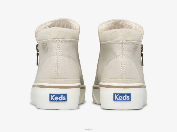 schoenen Keds cooper laars met rits latte vrouwen 86BZ74