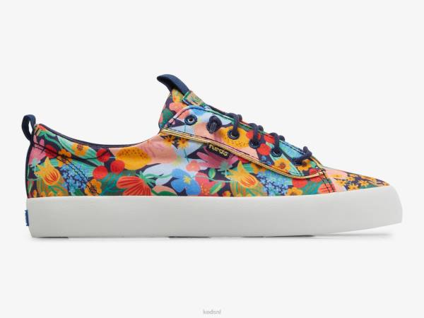 schoenen Keds x Rifle Paper Co. terugslag sicilië marine multi vrouwen 86BZ22