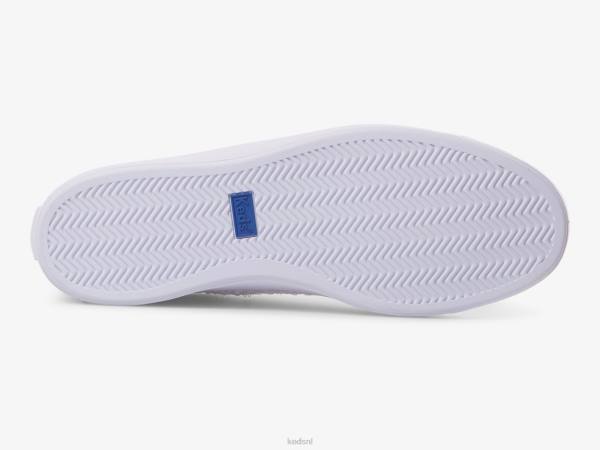 schoenen Keds Alley pailletten sneaker wit vrouwen 86BZ208