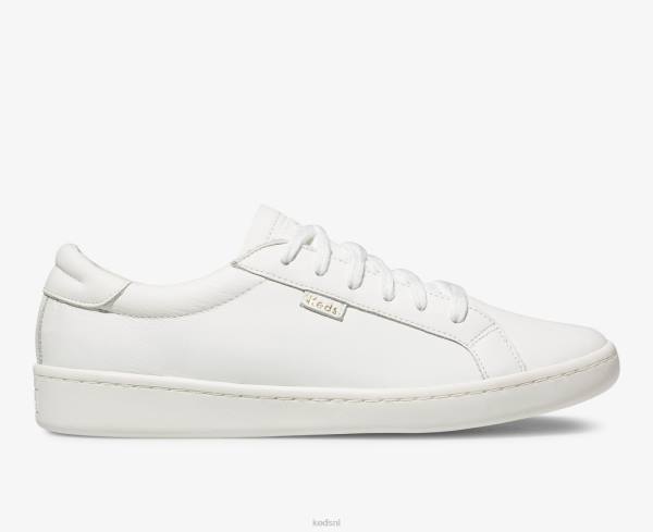 schoenen Keds aas leren sneaker wit vrouwen 86BZ128