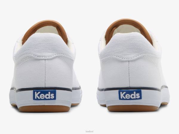 schoenen Keds center iii canvas sneaker witte marine vrouwen 86BZ82