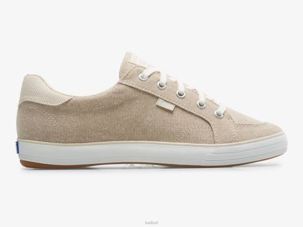 schoenen Keds center iii chambray-sneaker bruinen vrouwen 86BZ165