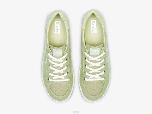 schoenen Keds center iii chambray-sneaker bruinen vrouwen 86BZ165