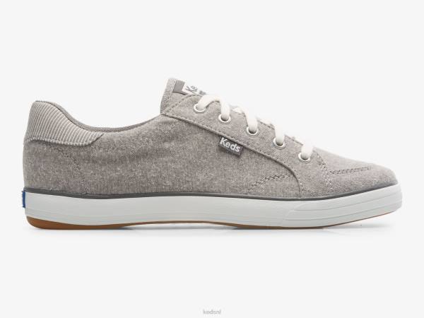 schoenen Keds center iii chambray-sneaker grijs vrouwen 86BZ163