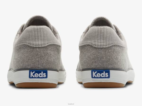 schoenen Keds center iii chambray-sneaker grijs vrouwen 86BZ163