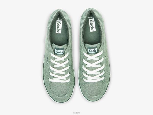 schoenen Keds center iii chambray-sneaker grijs vrouwen 86BZ163