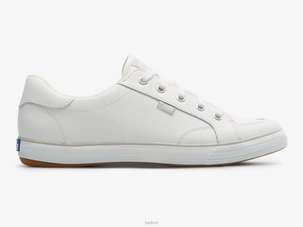schoenen Keds center iii leren sneaker wit vrouwen 86BZ83