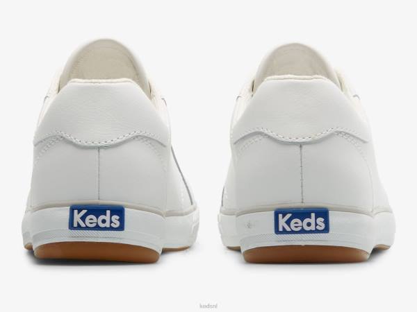 schoenen Keds center iii leren sneaker wit vrouwen 86BZ83