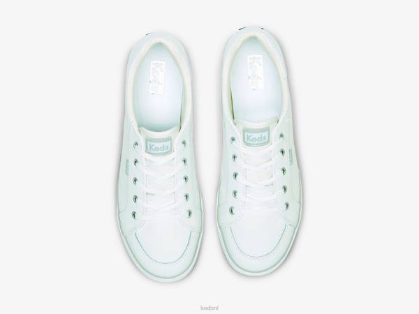 schoenen Keds center iii leren sneaker wit vrouwen 86BZ83