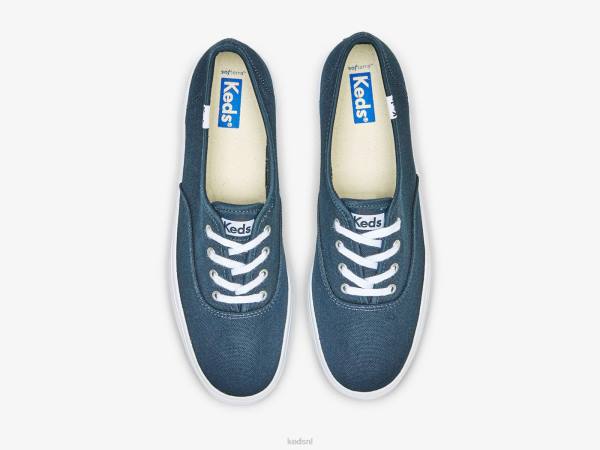 schoenen Keds de platform canvas sneaker marine vrouwen 86BZ88