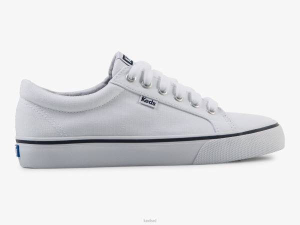 schoenen Keds jump-kick canvas sneaker witte marine vrouwen 86BZ121