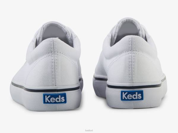 schoenen Keds jump-kick canvas sneaker witte marine vrouwen 86BZ121