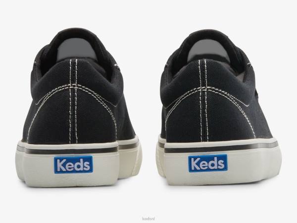 schoenen Keds jump-kick canvas sneaker zwart vrouwen 86BZ120