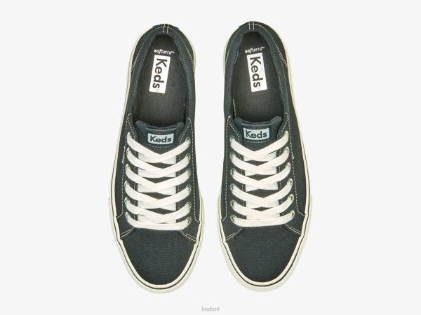schoenen Keds jump-kick canvas sneaker zwart vrouwen 86BZ120