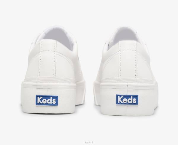 schoenen Keds jump kick duo leren sneaker wit vrouwen 86BZ85