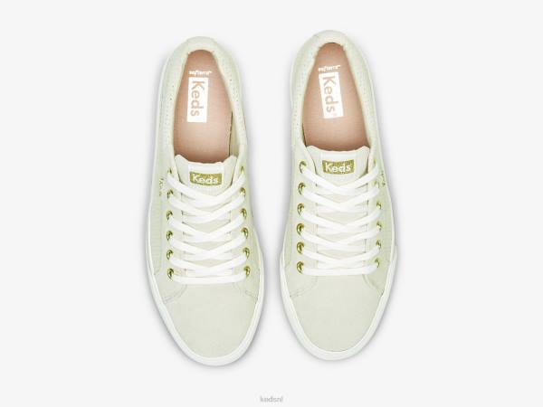 schoenen Keds jump kick duo perf suède sneaker lichtroze vrouwen 86BZ196